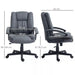 Image of a dark grey office chair