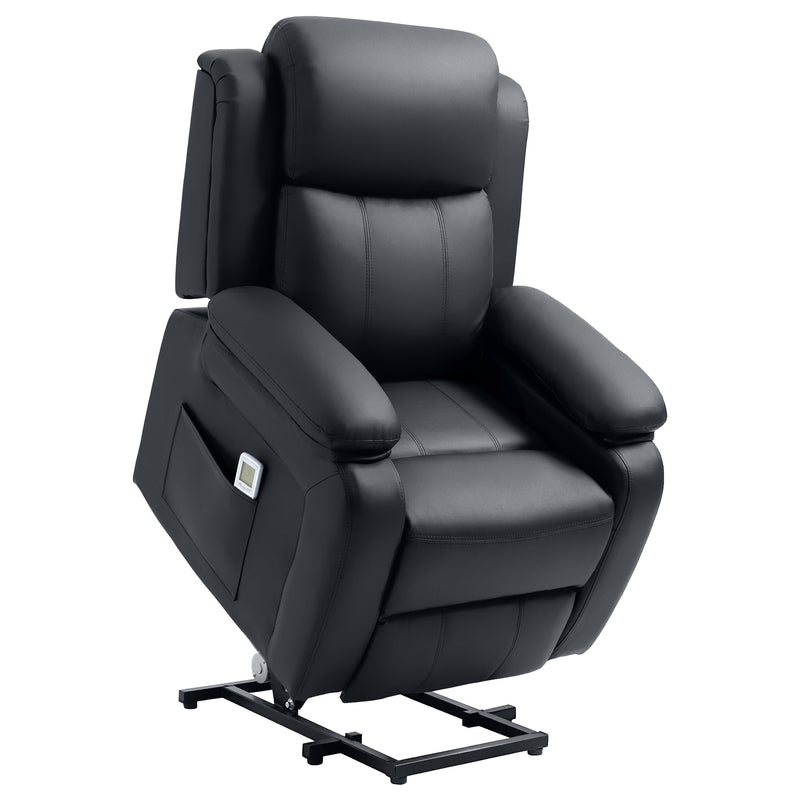 Electric Riser Recliner Chair with Massage and Power Lift for Safer Movement