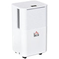 Quiet Portable Dehumidifier For Drying Clothes - 3 Modes Homcom