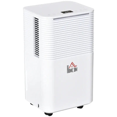 Quiet Portable Dehumidifier For Drying Clothes - 3 Modes Homcom