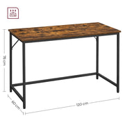 Vasagle Desk For Home Office, 120cm