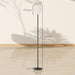 3D Printed Flower Floor Lamp with Rose Shade and Foot Switch Tall Pole, Light White
