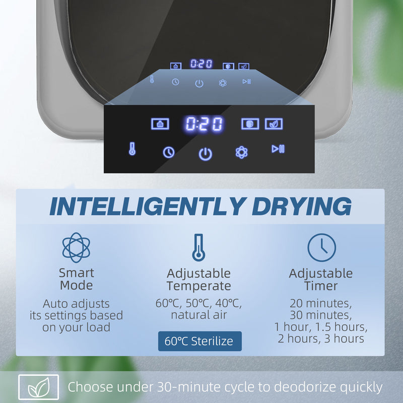 Compact Vented Tumble Dryer for Small Flats and Caravans with Quick Drying Silver
