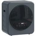 Compact Tumble Dryer for Small Homes with Space Saving Design and Easy Controls Grey AOSOM