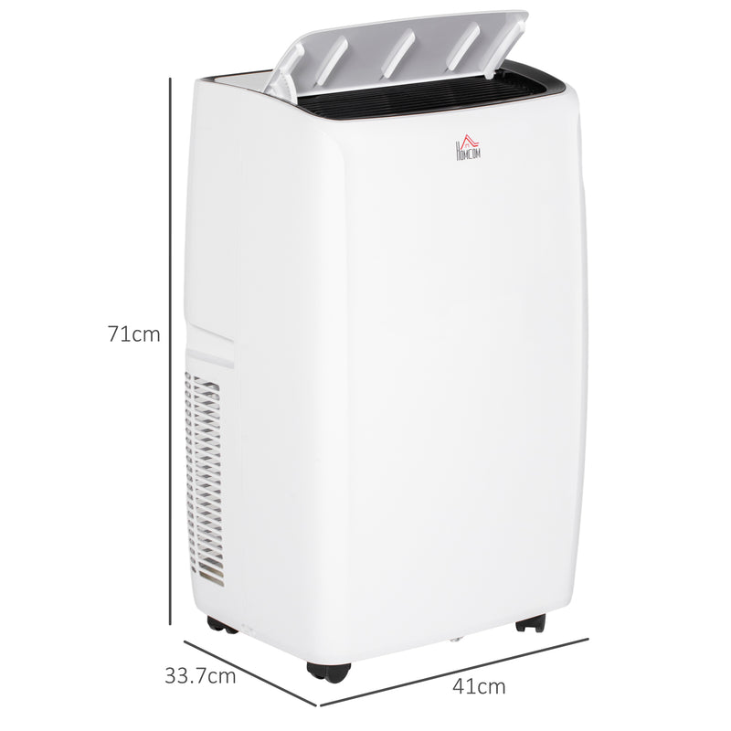 12000 BTU Portable Air Conditioner With Remote Control For Home Or Office Use White