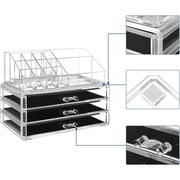 Acrylic Dressing Table Makeup Organiser Songmics
