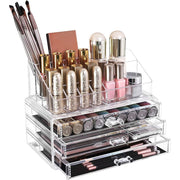 Acrylic Dressing Table Makeup Organiser Songmics