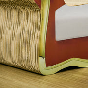 Cat Cardboard Scratcher Lounge Bed with Catnip for Relaxing and Playtime Brown