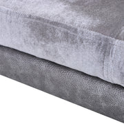 Elevated Dog Sofa Bed with Soft Cushion and Anti Slip Legs for Small Pets Grey