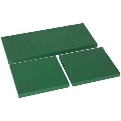 Green 3 Piece Garden Furniture Cushion Set for Rattan Chairs by Outsunny