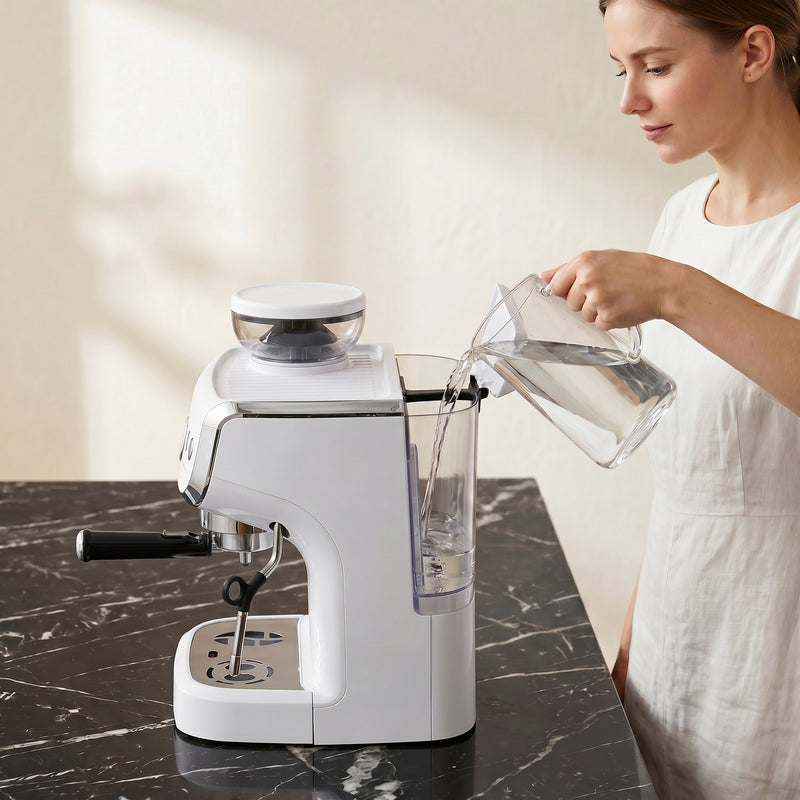 Bean to Cup Coffee Machine for Barista-Style Espresso and Lattes at Home