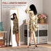 White Full Length Mirror 37 x 157cm Wall Mounted or Free Standing by HOMCOM