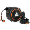 Garden Hose Reel With Auto-Retract for Tangle-Free Watering 28m Orange Outsunny
