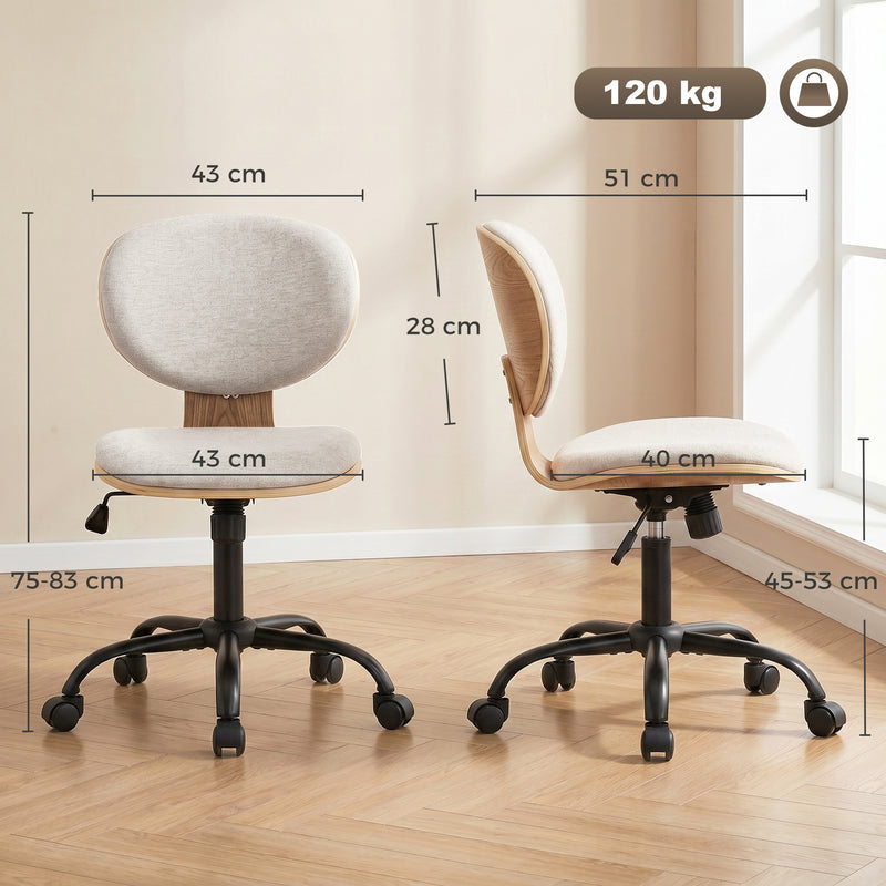 Ergonomic Office Chair for Comfortable Home Working with Adjustable Height