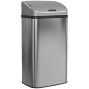48L Motion Sensor Kitchen Bin with Hands Free Lid and Soft Close Feature Silver