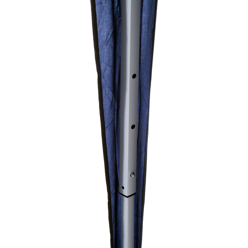 3 x 3m Pop Up Gazebo with Carry Bag Height Adjustable Slant Leg Event Shelter by Outsunny