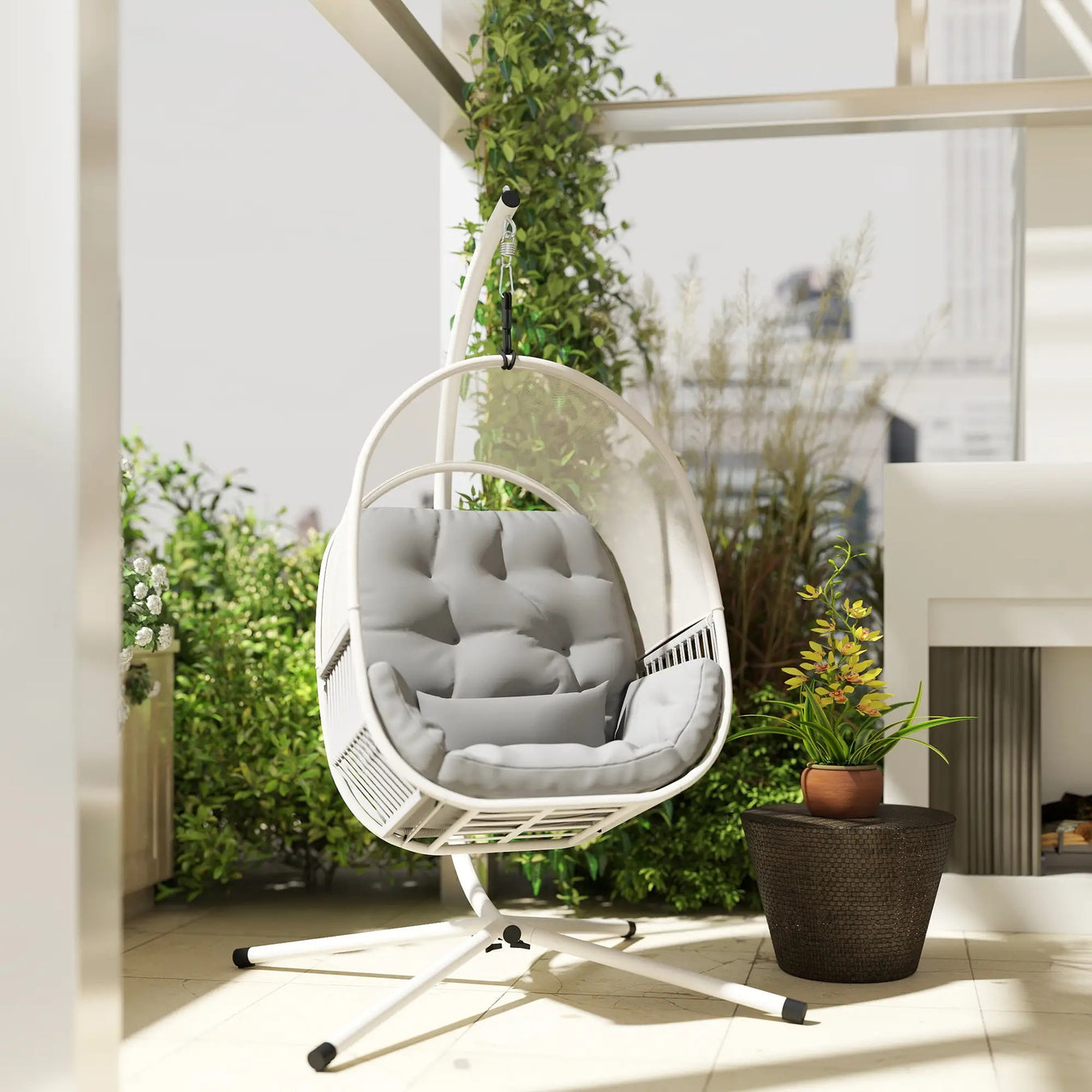 Rattan Egg Chairs