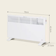 Image of an Electric Convection Heater 1500w - White