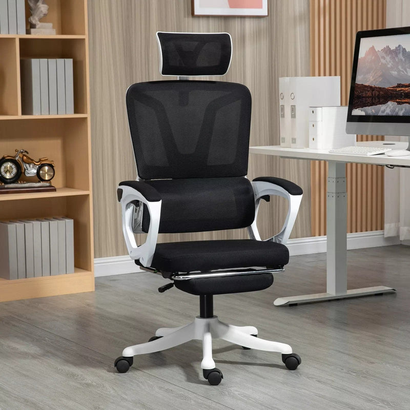 Computer Couch Rest Ergonomic Computer Chair With Leg Rest — Opal Retail
