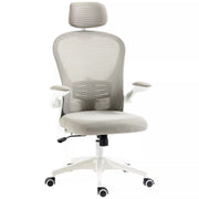 Image of a grey ergonomic desk chair