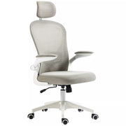 Image of a grey ergonomic desk chair