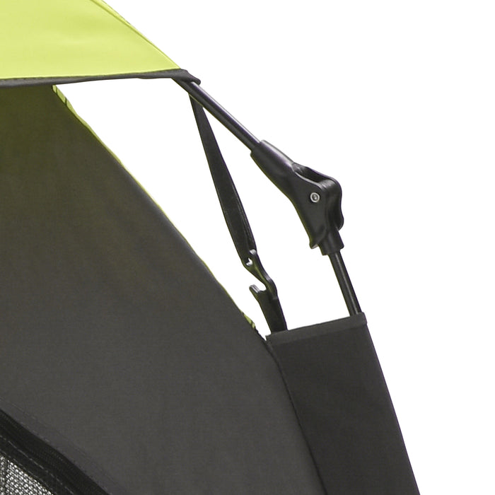Green Pop Up Dog Tent with Water-Resistant Oxford and Carry Bag for Extra Large Dogs by PawHut