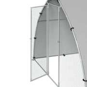 Large Outdoor Chicken Coop with Weatherproof Cover for 4 to 6 Hens and Ducks PawHut