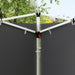 Dark Grey 3m Gazebo Replacement Side Wall Panels With Window by Outsunny