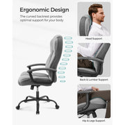Image of a Grey Executive Office Swivel Chair 