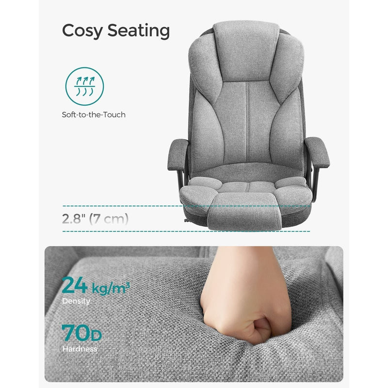 Image of a Grey Executive Office Swivel Chair 