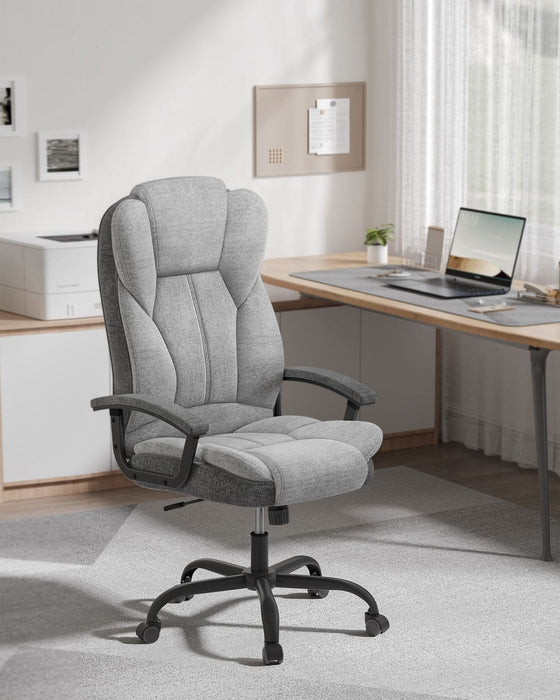 Image of a Grey Executive Office Swivel Chair 