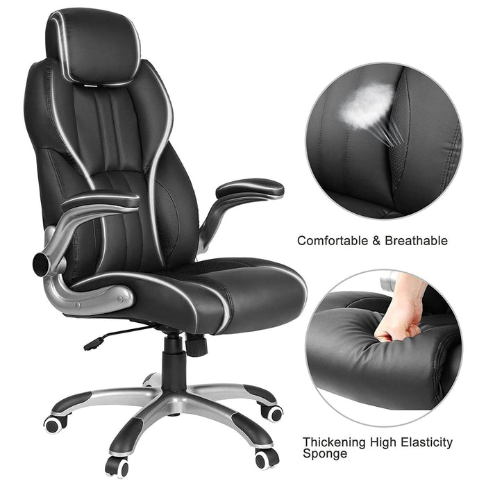 Image of a Black Executive Swivel Office Chair