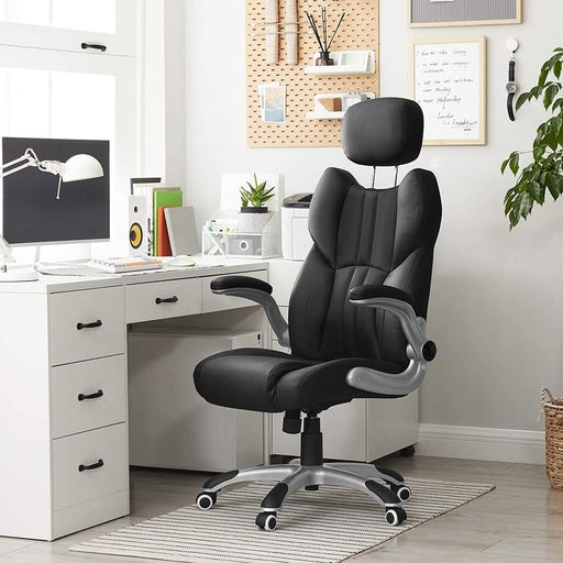 Image of a Black Executive Swivel Office Chair