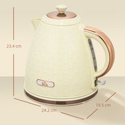 Honeycomb Kettle, Beige