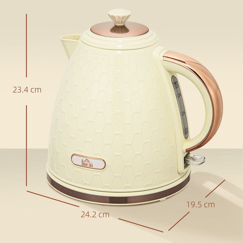 Honeycomb Kettle, Beige