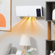 Wall Mounted Electric Heater - White