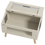 111L Reptile Vivarium Tank with Tempered Glass Ideal for Lizards Snakes and Rodents, Black