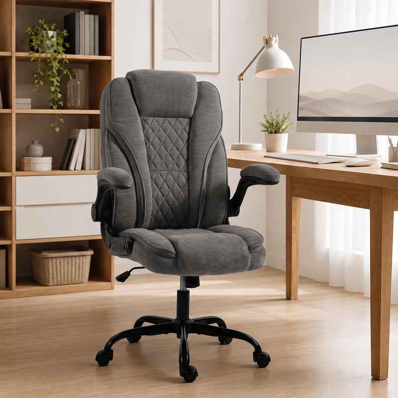 Office Chair, Dark Grey