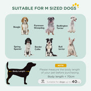 Foldable Dog Crate with 2 Doors Tray and Soft Cushion for Large Dogs 105cm Black by PawHut