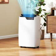 Portable Air Conditioner | 14,000 BTU | WiFi & Voice Control | 4-in-1 | White & Black Homcom