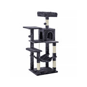 Feandrea Tall Grey Cat Tree Tower For Indoor Cats