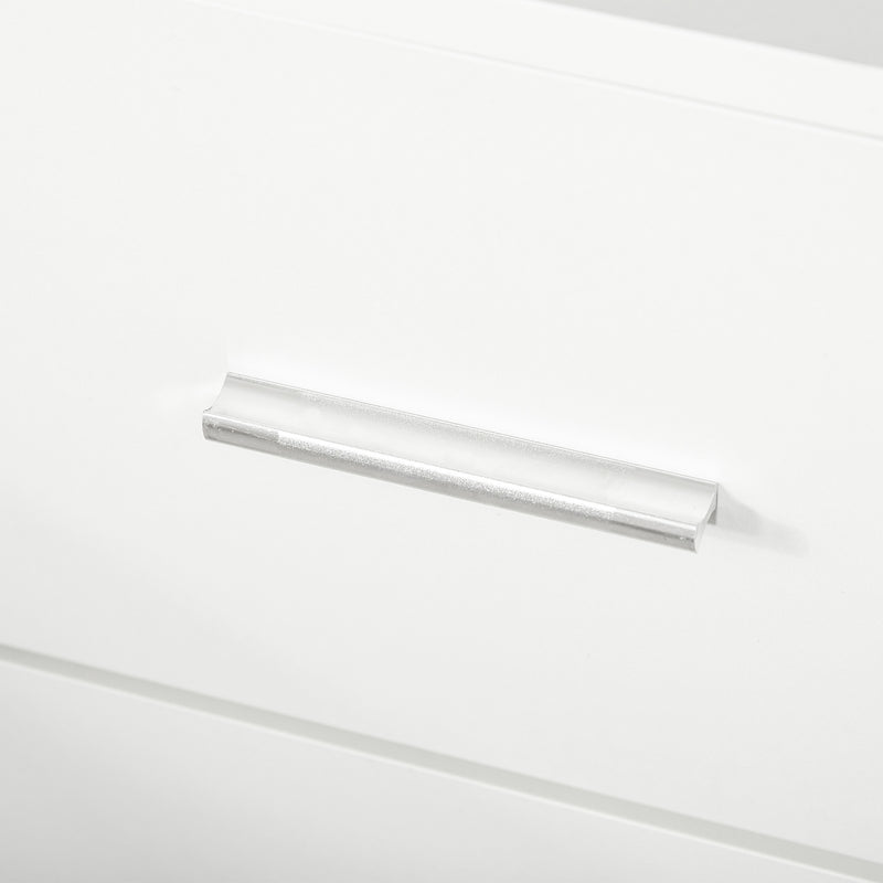 Modern 2 Drawer Bedside Table with Storage for Bedroom or Living Room Organisation