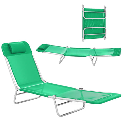 Foldable Sun Loungers with Adjustable Back for Outdoor Relaxation Outsunny