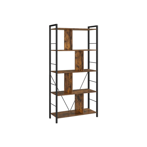 Image of a Freestanding 5 Tier Industrial Bookcase by Vasagle