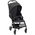 Lightweight Travel Pushchair With Reclining Seat And Storage Basket For Toddlers Dark Grey AOSOM