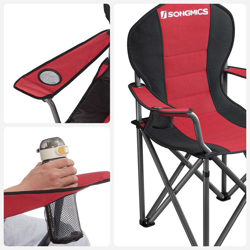 Folding Camping Chair With 250kg Capacity by SONGMICS Songmics