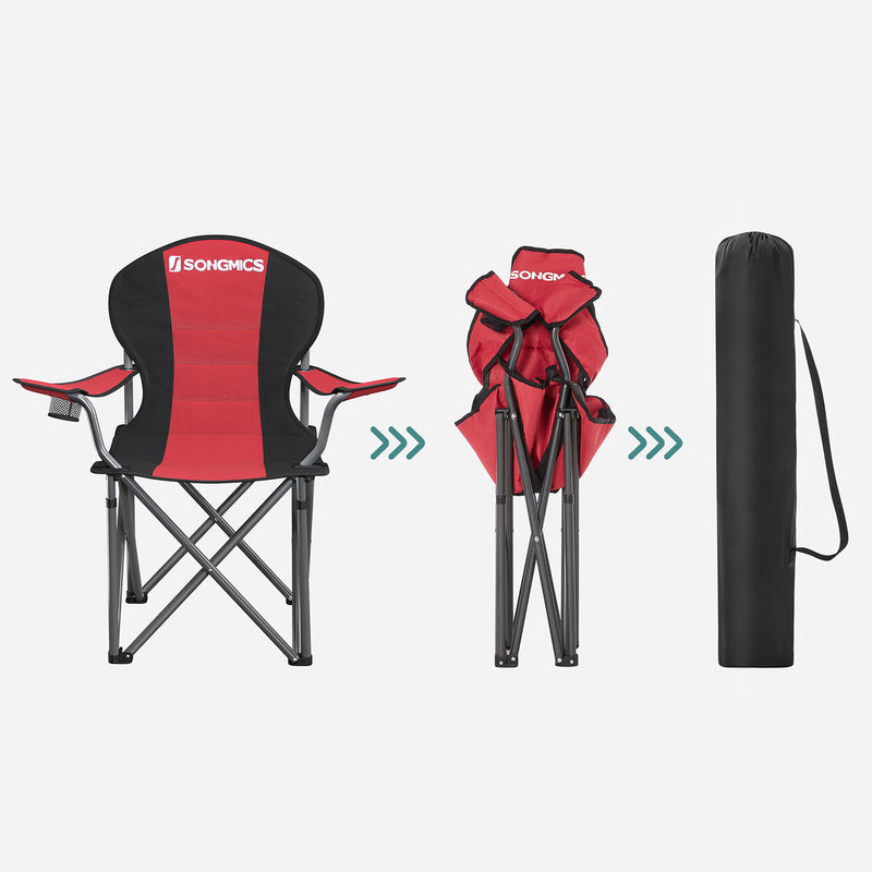 Folding Camping Chair With 250kg Capacity by SONGMICS Songmics