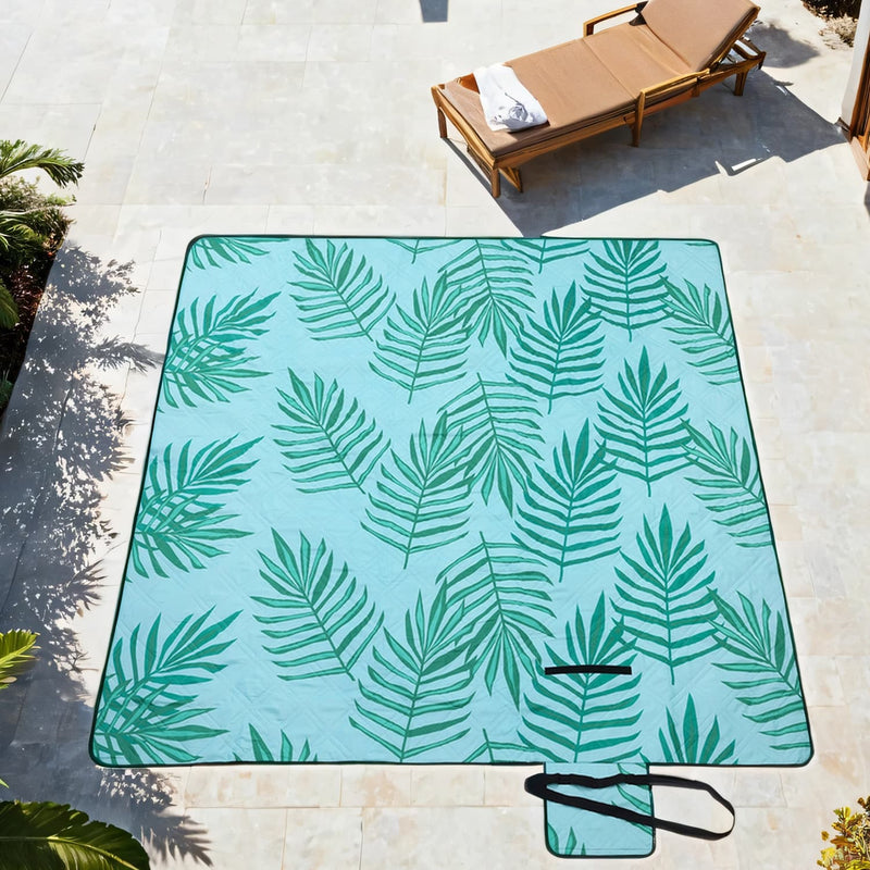 Extra Large Waterproof Picnic Blanket 300 x 200 cm Ideal for Camping and Outdoors by Songmics