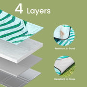 Extra Large Waterproof Picnic Blanket 300 x 200 cm Ideal for Camping and Outdoors by Songmics