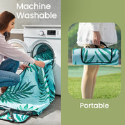 Extra Large Waterproof Picnic Blanket 300 x 200 cm Ideal for Camping and Outdoors by Songmics